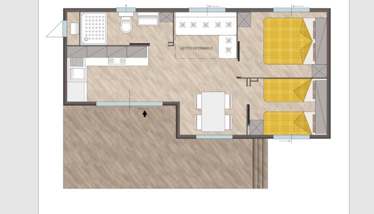 Casa Mobile-camping Bella Italia Peschiera del Garda